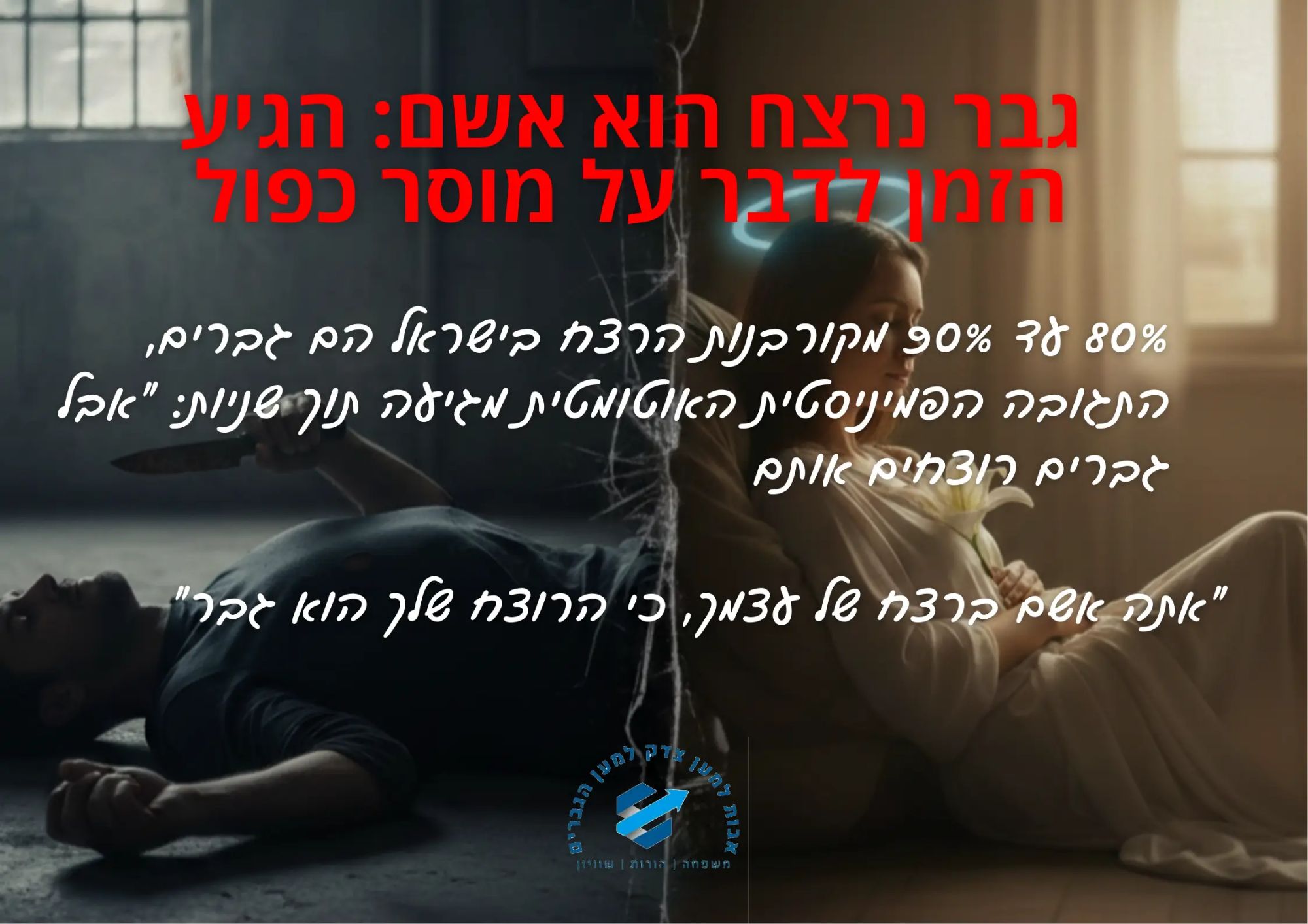 גבר נרצח הוא אשם, אישה נרצחת היא קורבן: הגיע הזמן לדבר על מוסר כפול