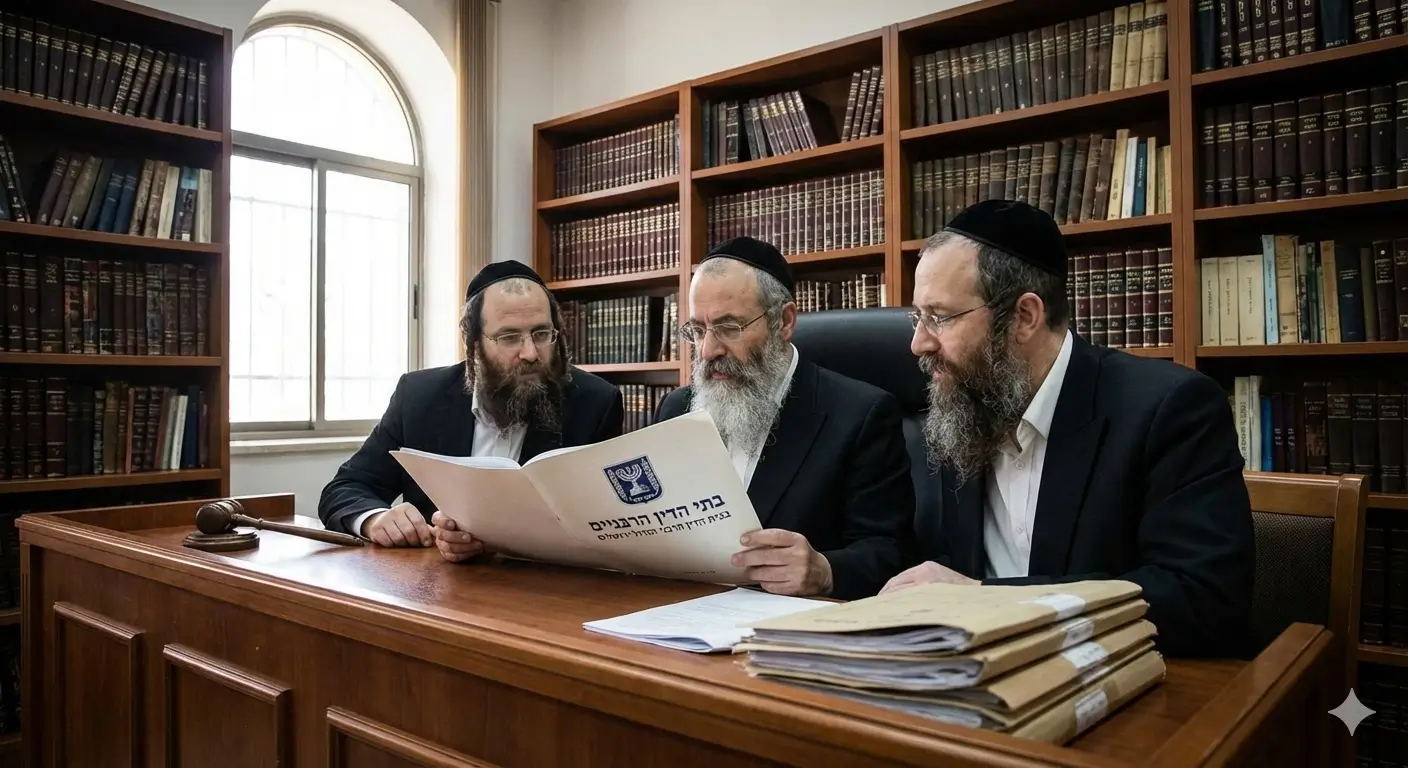 אילוסטרציה-תיק-1466417/2-בית הדין-הרבני-הגדול-דחיית-ערר-מזונות-ילדים-הנמצאים-בפנימייה