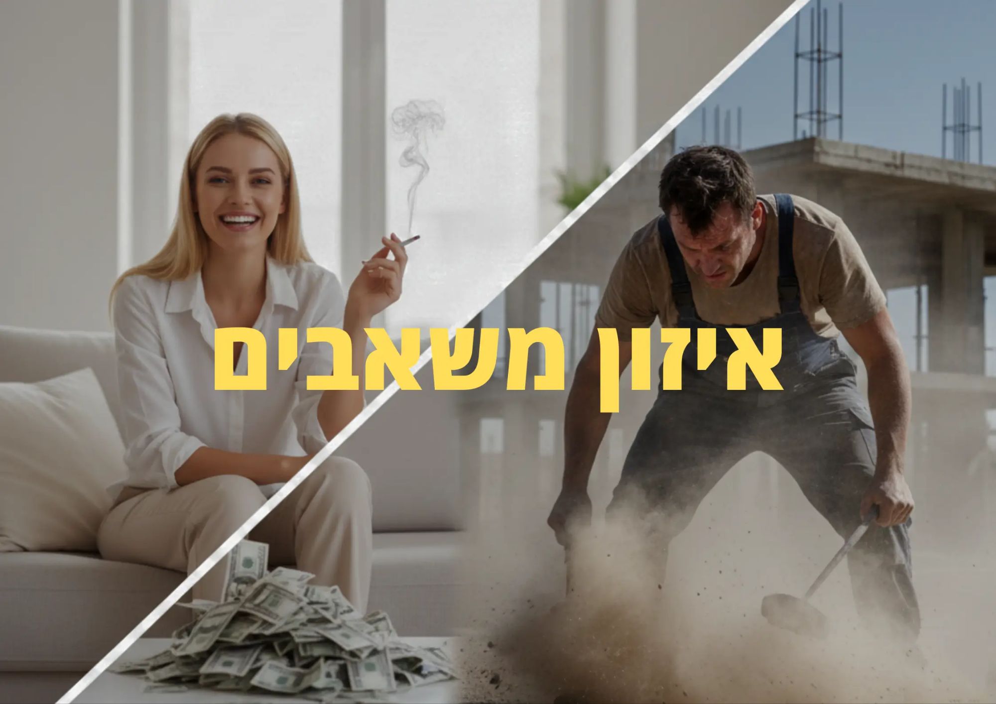 איזון משאבים הגיע הזמן להפסיק את ה-ישראבלוף על חשבון הגברים